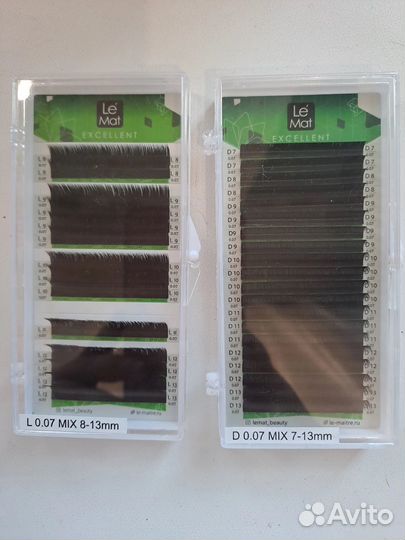 Ресницы для наращивания Le'mat (mix)