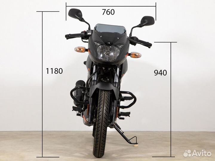 Мотоцикл bajaj pulsar 180 17лс суперкачество