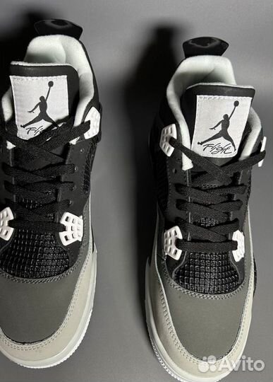 Кроссовки Air Jordan 4 Retro Fear Pack Люкс