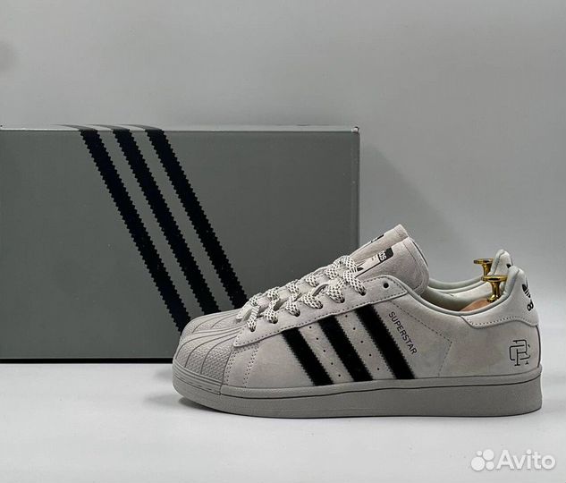 Мужские Кроссовки Adidas Superstar Люкс