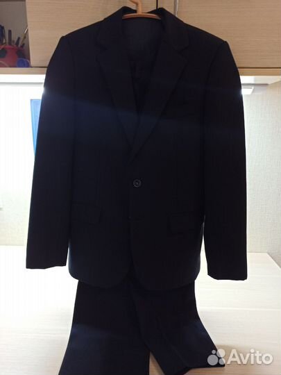 Школьный костюм для мальчика 140 синий