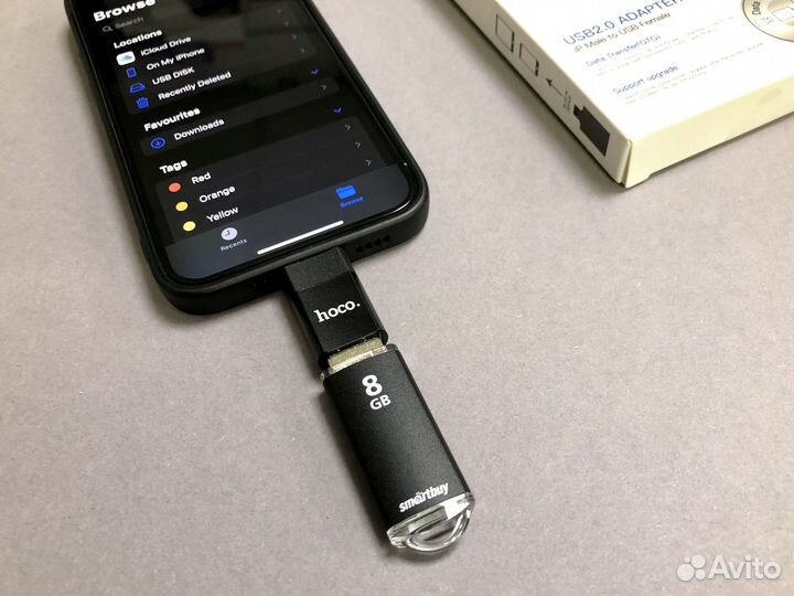 Переходник Lightning - USB