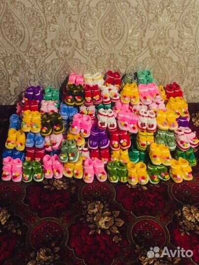 Пинетки вязаные