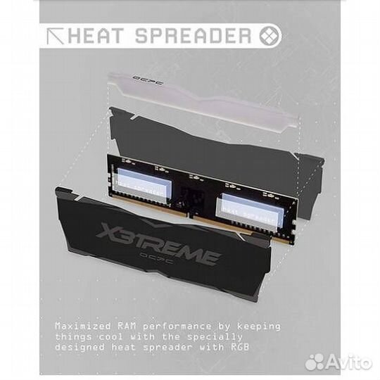 Оперативная память 16 Gb 3600 MHz ocpc X3treme RGB