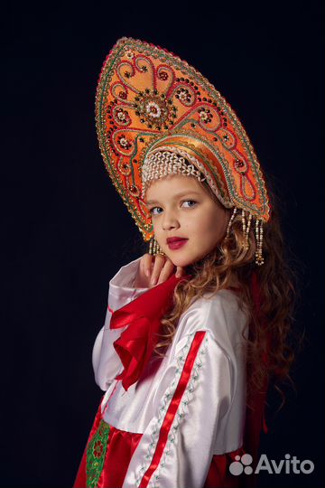 Кокошник детский, венок