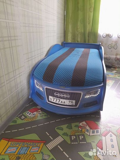 Детская кровать машина бу