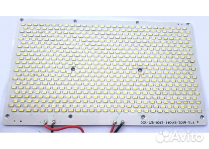 Светодиодная матрица 300W 25000лм. 37-45V 2х3200mA