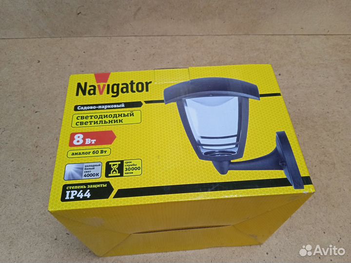 Светильник Navigator 61 617 NOF-P01-8-4K-BL-IP44