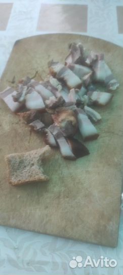 Копченое, солёное домашнее сало из Мордовий