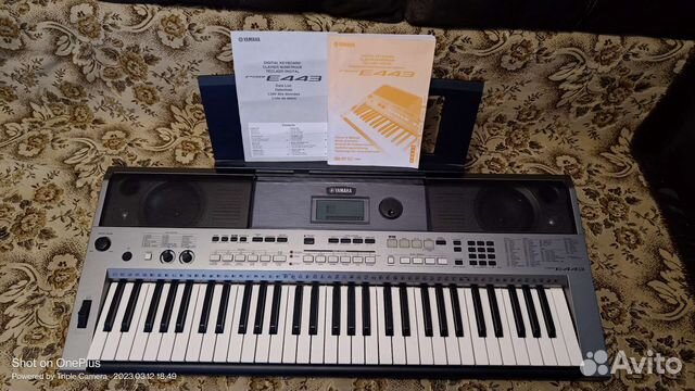 Синтезатор Yamaha psr e443