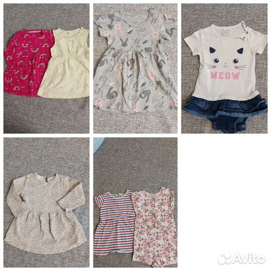 Одежда для девочки пакетами