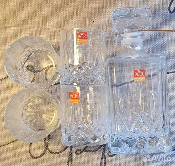 Хрустальный набор для виски