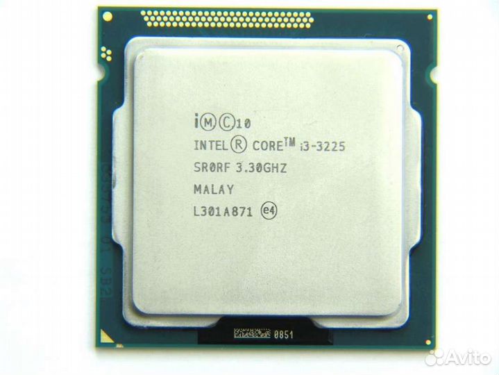 Процессор Intel Core i3 3225, i3 2100