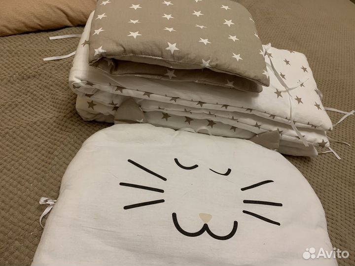 Бортики в детскую кроватку