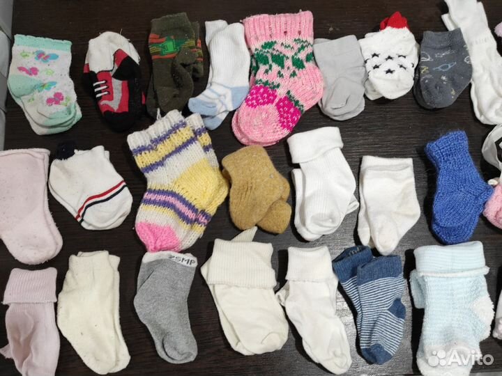 Носки детские от рождения до года