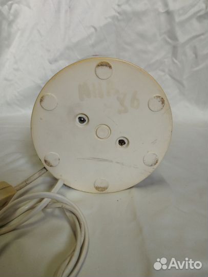 Советская настольная лампа