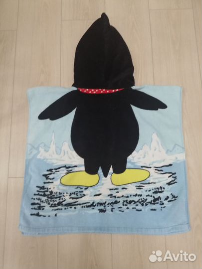 Пончо полотенце детское