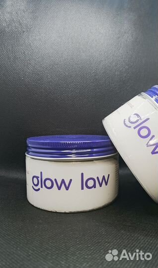 Скраб для тела glow law новое
