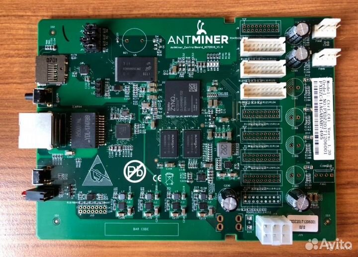 Хеш плата айсик Antminer L3+, S9