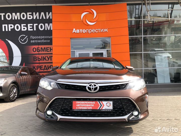 Toyota Camry 2.5 AT, 2017, 88 178 км