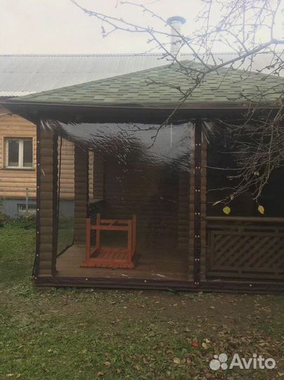 Мягкие окна для веранды