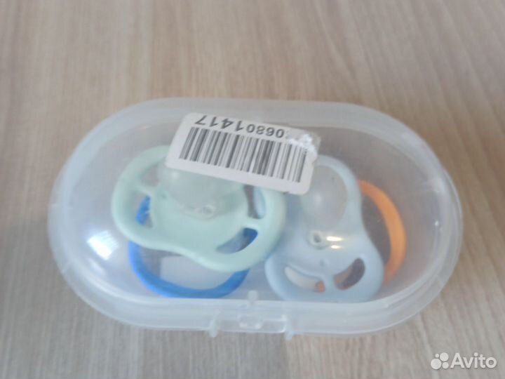 Соска пустышка avent 0-6 мес