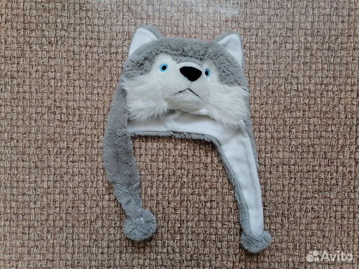 Шапка хаски