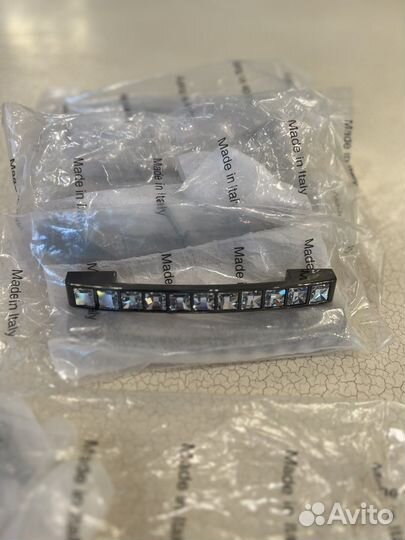 Мебельные ручки с кристаллами Swarovski