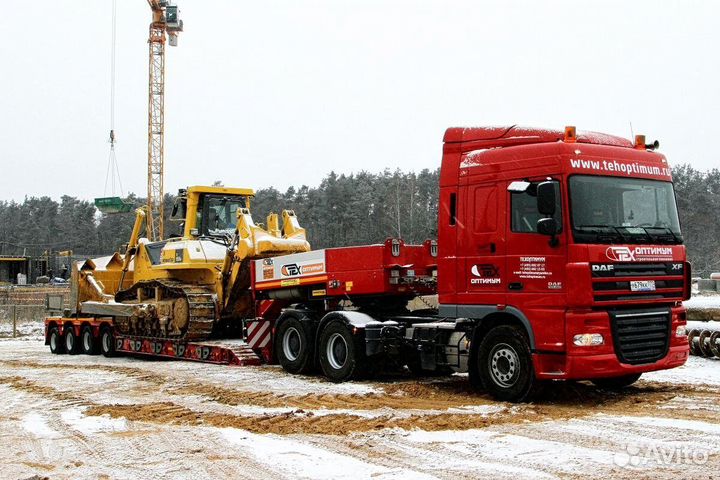 Услуги низкорамного трала