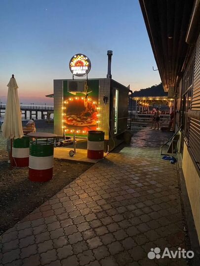 Фудтрак с печкой на дровах\Сочи