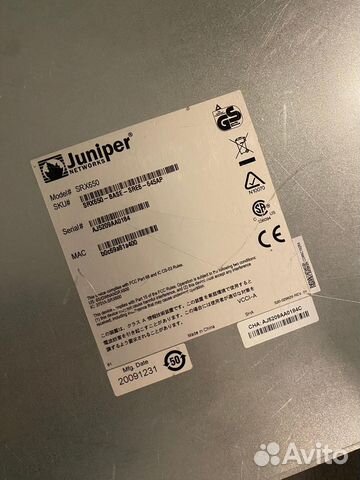 Межсетевой экран Juniper SRX650 c модулем Ethernet