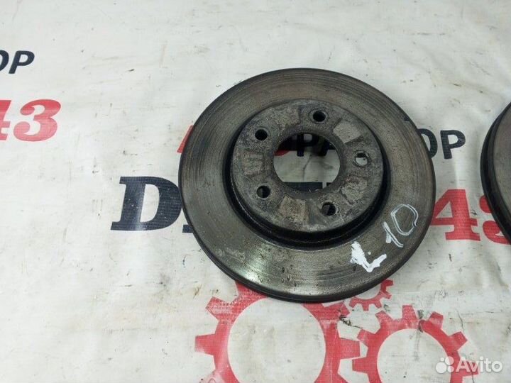 Диск тормозной передний Mitsubishi Lancer 10 седан