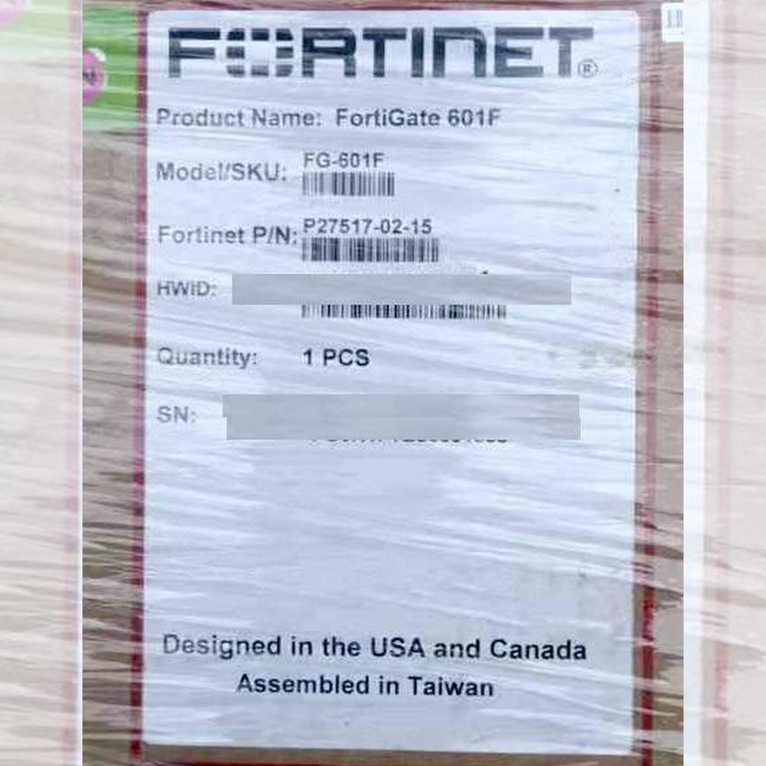 [FORTIGATE] Межсетевой Экран Fortinet Fg-601f Fortigate