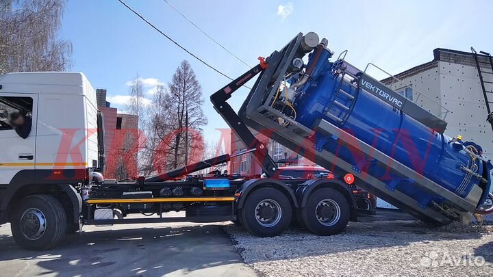 Илососная установка 16 м3 PVT 400 для мультилифта