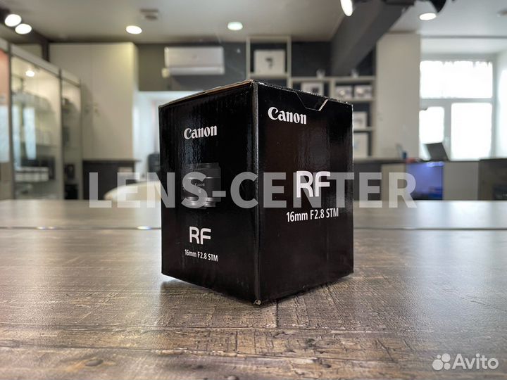 Новый Canon RF 16mm F/2.8 STM
