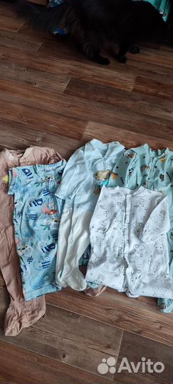Вещи пакетом на мальчика 68-80 р