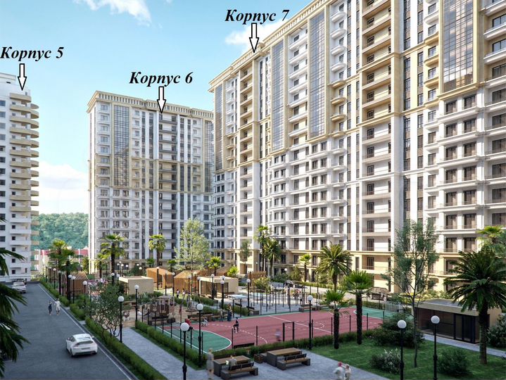 2-к. квартира, 50 м², 10/19 эт.