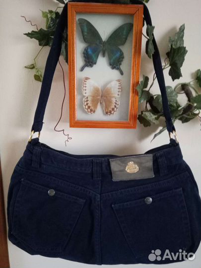 Сумка женская джинсовая Trussardi