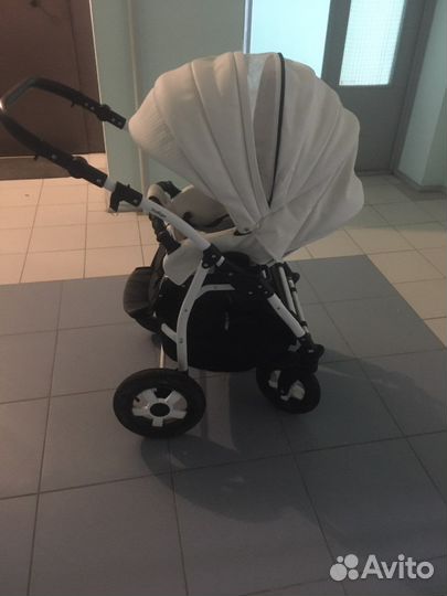 Коляска 2 в 1 эко кожа