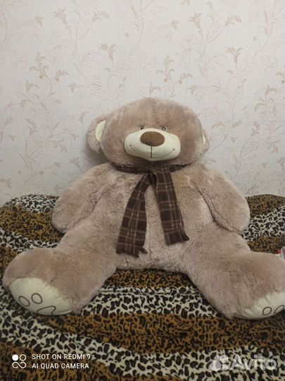 Плюшевый медведь 2 метра