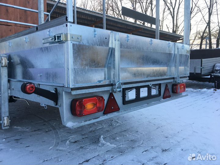 Танко Прицеп-платформа-складной 3.2 м (Борта и Тен