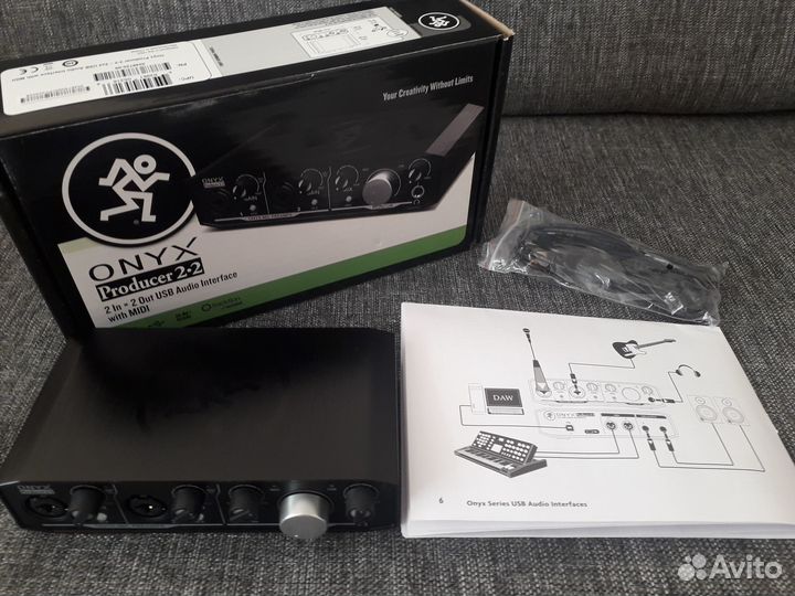 Внешний USB аудио интерфейс Mackie Onyx Producer