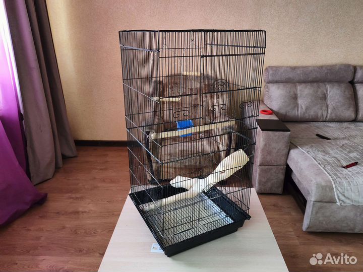 Клетка для крупного попугая