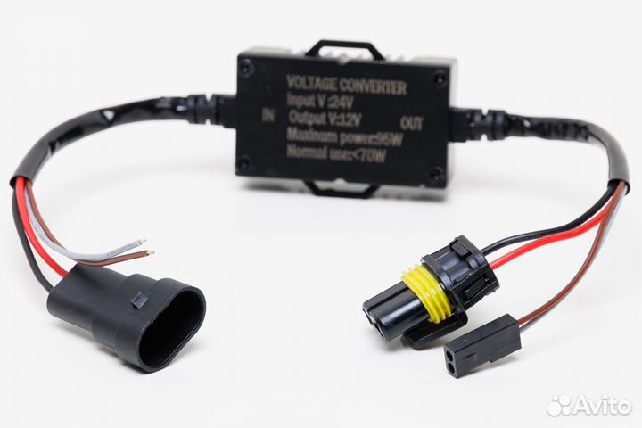 Преобразователь напряжения для Bi LED с 24V на 12V