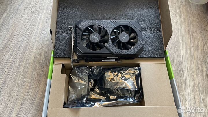 Видеокарта Asus TUF GeForce GTX 1660 Ti 6Gb