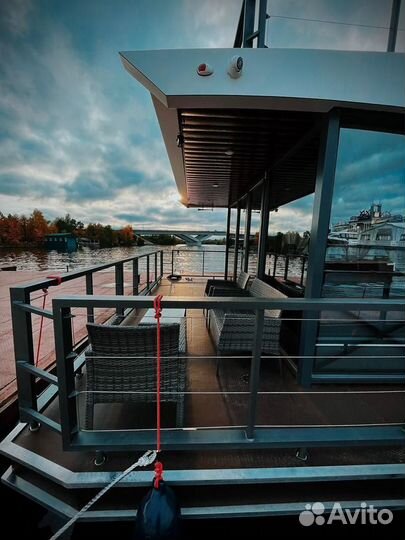 Аренда хаусбота с баней