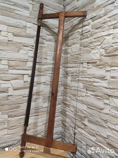 Пила старинная, лучковая