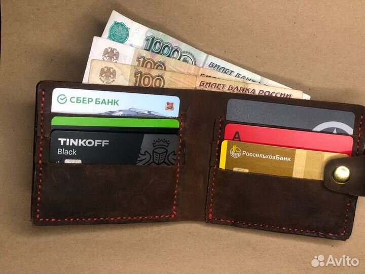 Обложка на паспорт из натуральной кожи