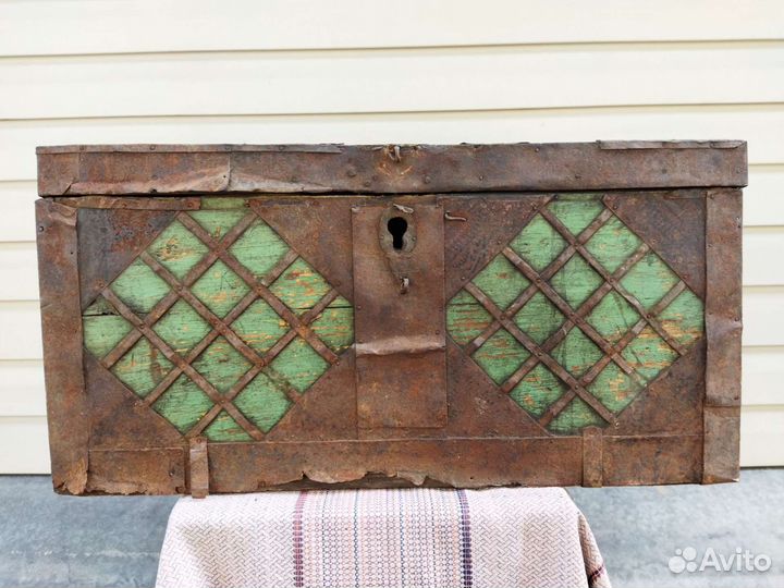 Сундук деревянный старинный Антиквариат