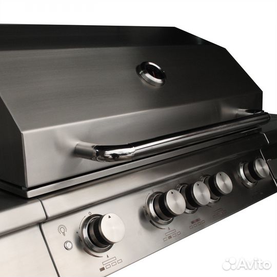 Газовый гриль встраиваемый B-Fire Kutuzov Premium 4